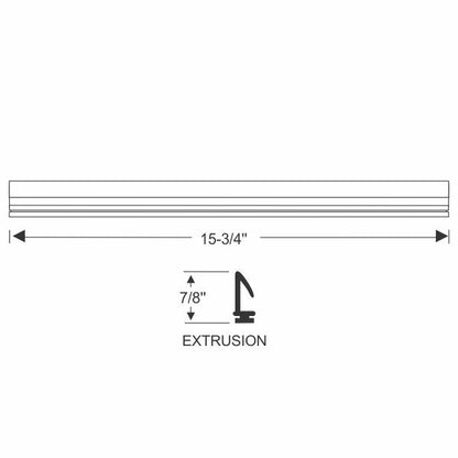 Side Window Leading Edge Weatherstrip