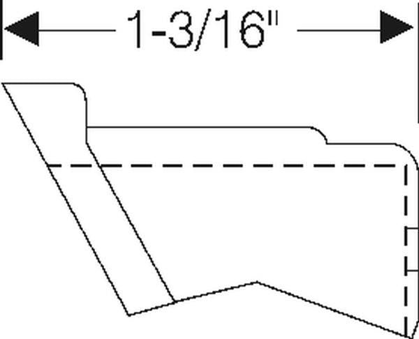 Run Channel Upper Bumper