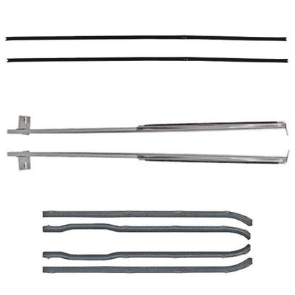 Side Window Weatherstrip Deluxe Set