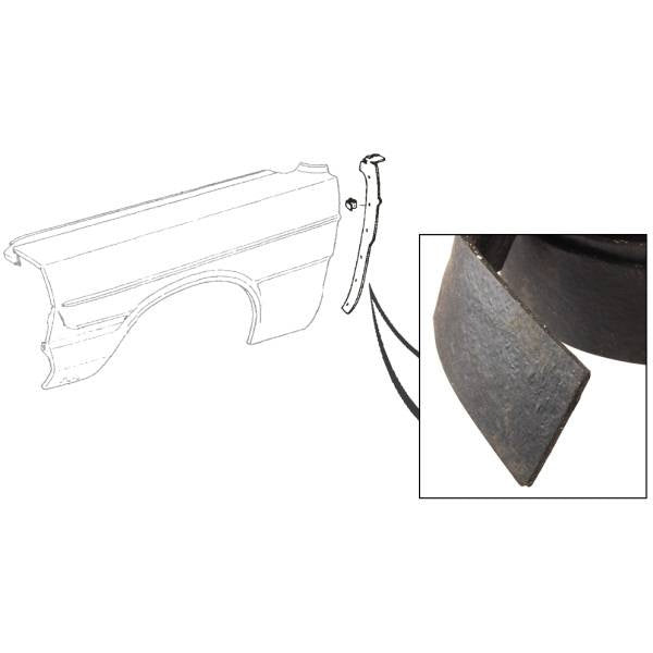 Cowl To Fender Weatherstrips