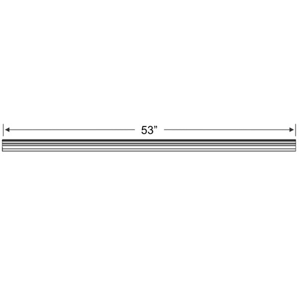 Rear Cargo Door Upper Drip Rail