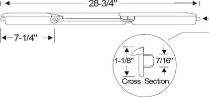 Front Door Vent Window Weatherstrips