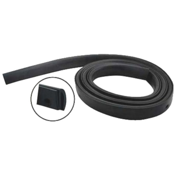 Retractable roof weatherstrip