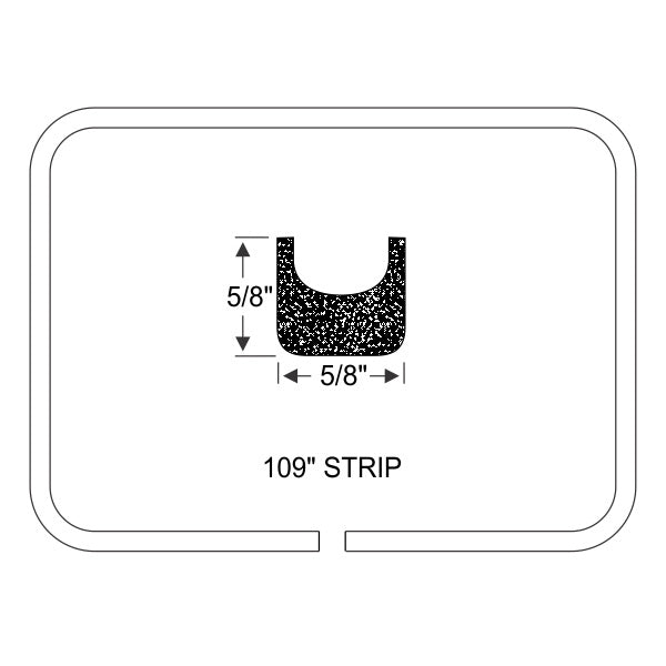 Trunk or Rumble Seat Weatherstrip