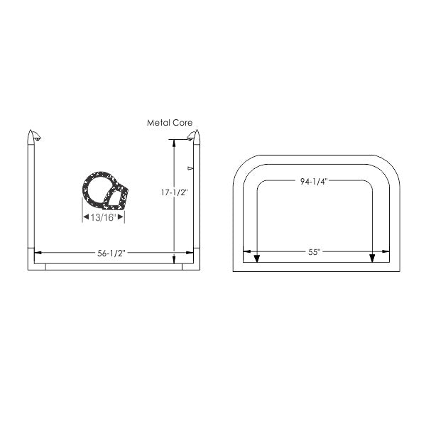 Tailgate Weatherstrips - Upper and Lower