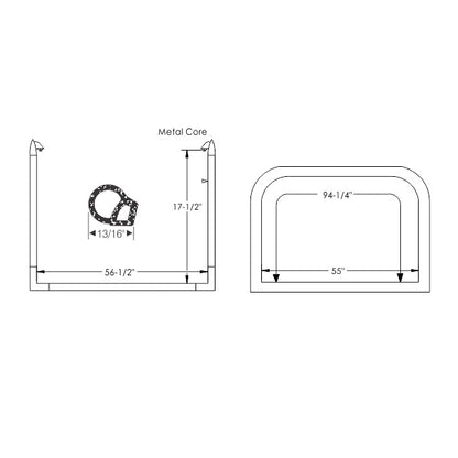 Tailgate Weatherstrips - Upper and Lower