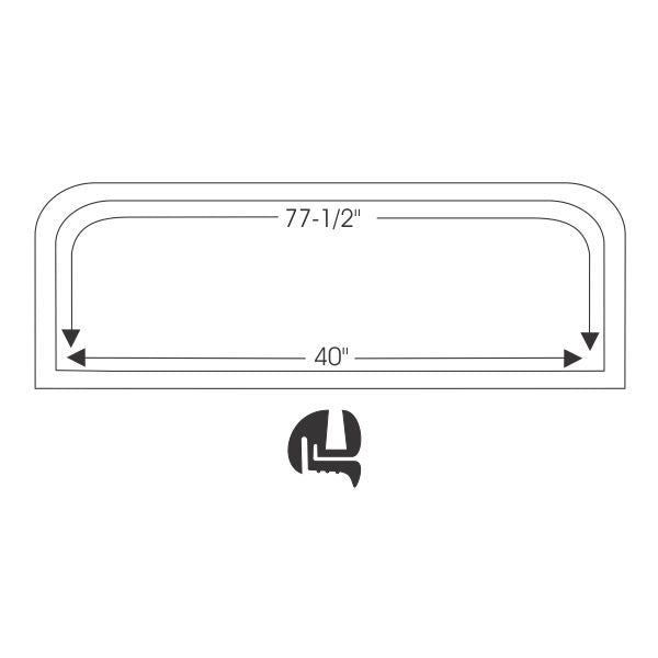Rear Window Gasket
