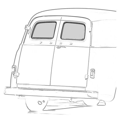 Rear Window Gasket Set