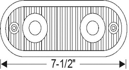 Brown Brake and Clutch Floor Plate