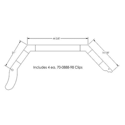 Hardtop Roof Rail Weatherstrips