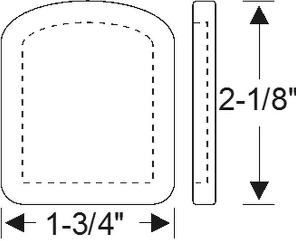 Detachable Center Post Pad