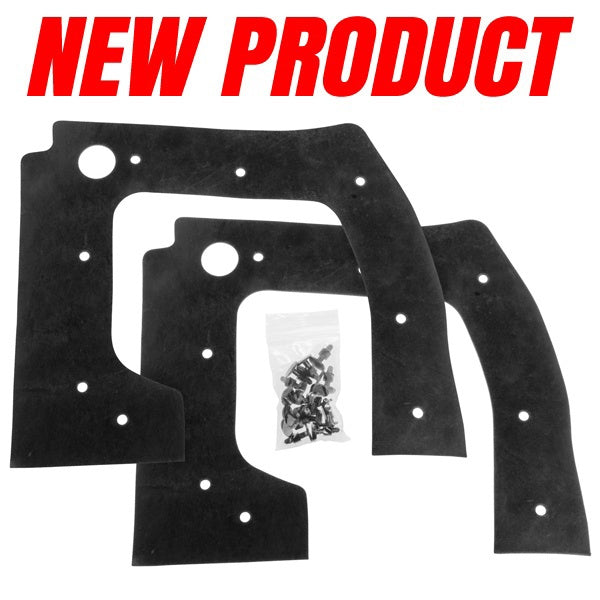 Inner Fender To Firewall Dust Shield Fillers