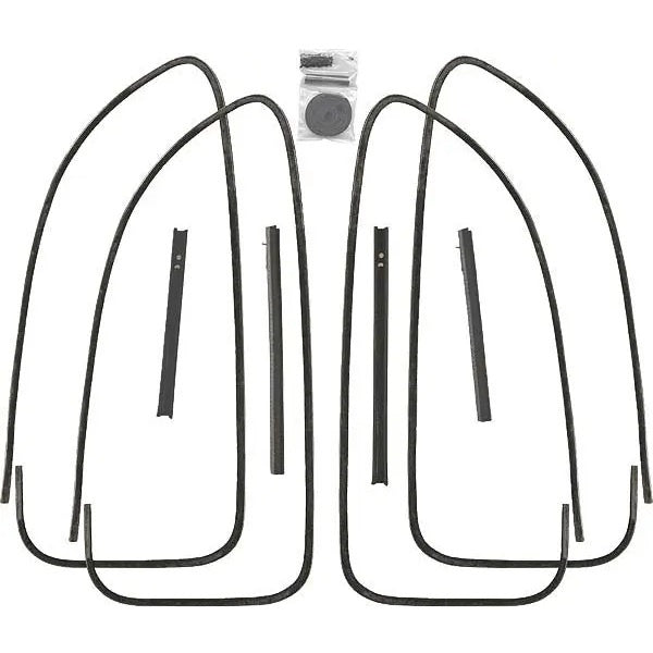 Quarter Window Felt and Run Channel Set
