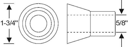 Front or Rear Leaf Spring Eye Bushing