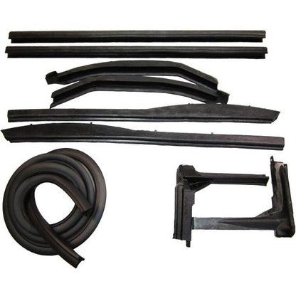 Convertible Roof Rail Weatherstrip Set