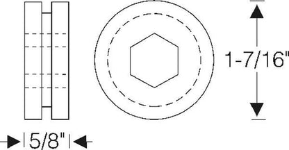 Exhaust support grommet