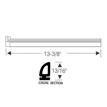 Side window leading edge