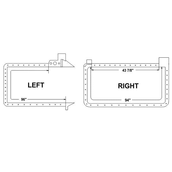 Rear Cargo Door Weatherstrips