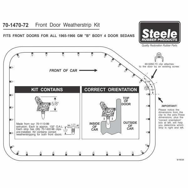 Front Door Weatherstrips