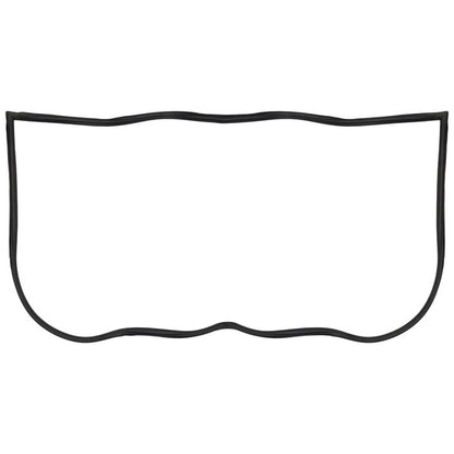 Windshield Gasket with Groove