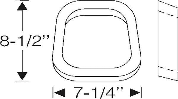 Front Fender Dust Shield Seal