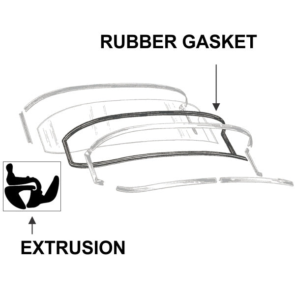 Rear Window Gasket