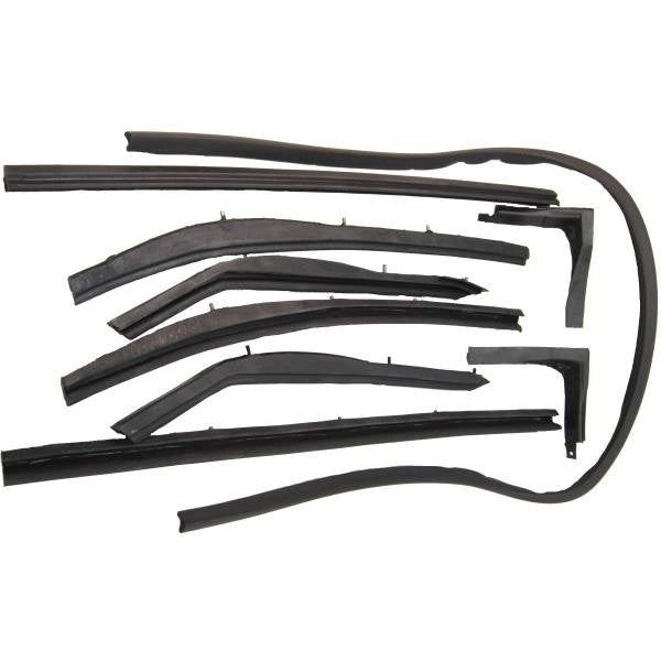 Convertible Roof Rail Weatherstrip Set