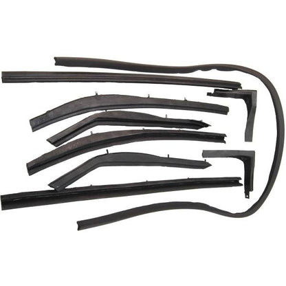 Convertible Roof Rail Weatherstrip Set