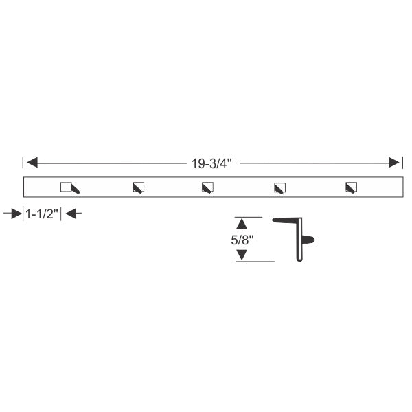 Outline Beltline Weatherstrip