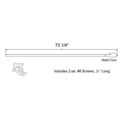 Hardtop Roof Rail Weatherstrips