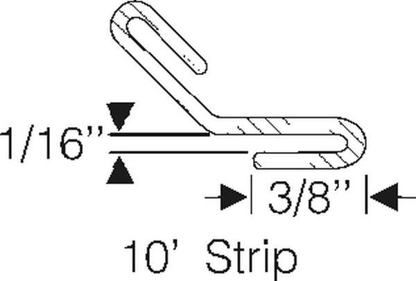 Fender Skirt Edge Weatherstrip
