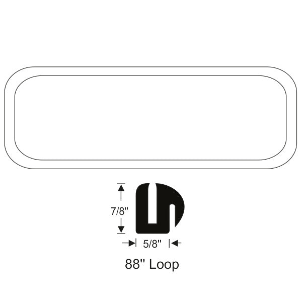 Rear Window Gasket