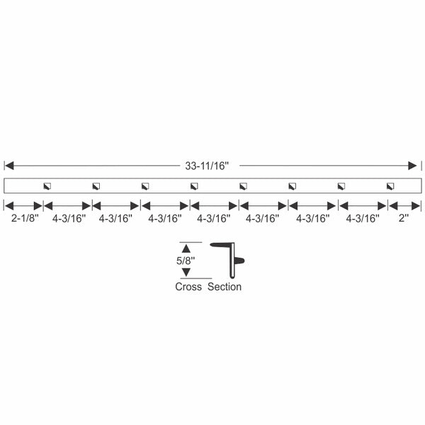 Outer Beltline Weatherstrip