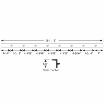 Outer Beltline Weatherstrip