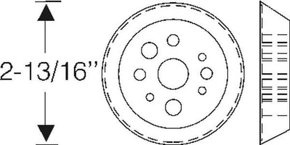 2-13/16" Firewall Grommet