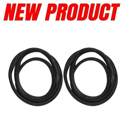 Rear Quarter Window Gaskets - Single Wall Hardtop