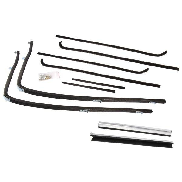 Door Glass Run Channels and Window Felts Kit