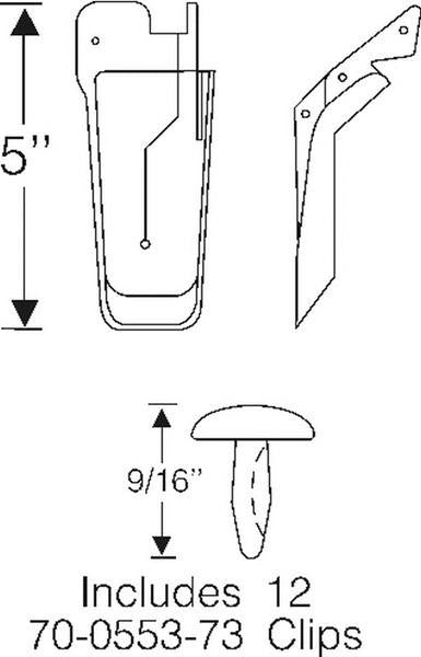 Rear Door Pillar Filler
