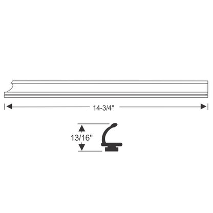 Side Window Vertical Leading Edge Weatherstrips