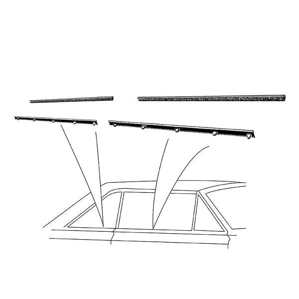 Window Felt Beltline Weatherstrips