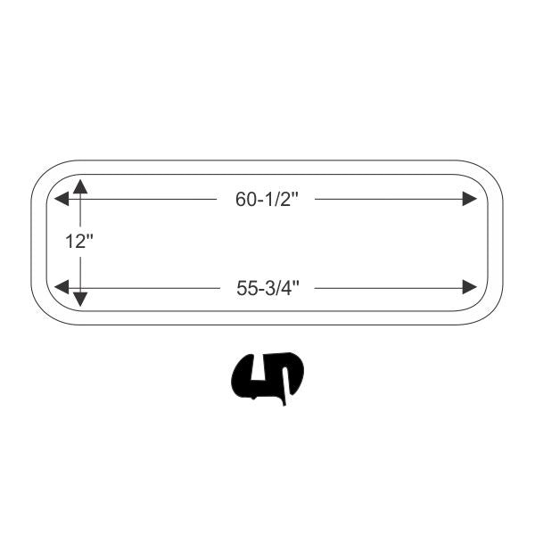 Rear Window Gasket