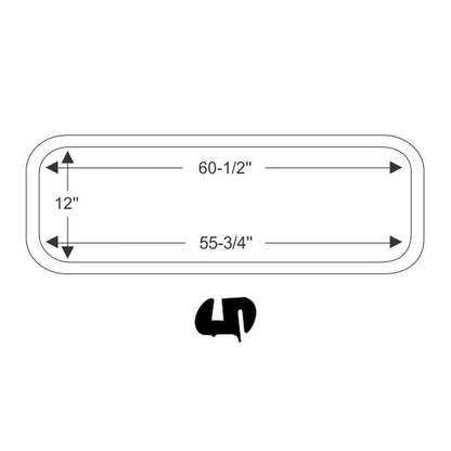 Rear Window Gasket