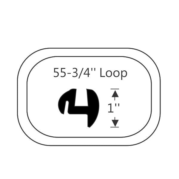 Rear Door Window Gasket