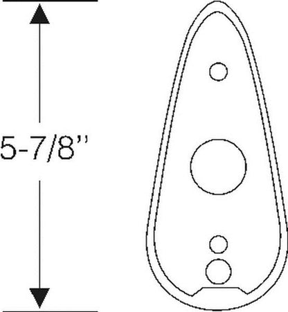 License Light Mounting Pad