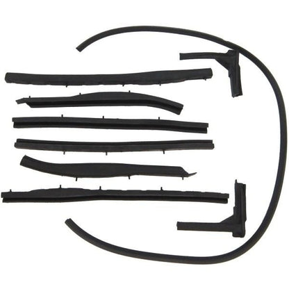 Convertible Roof Rail Weatherstrip Set