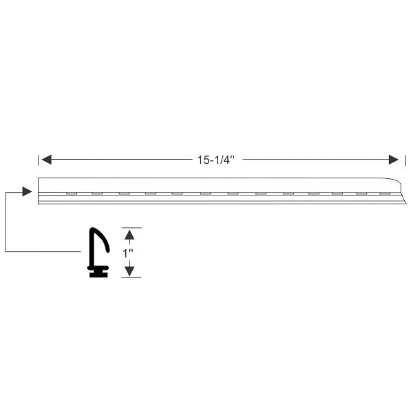 Side window leading edge