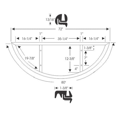 Rear Window Gasket