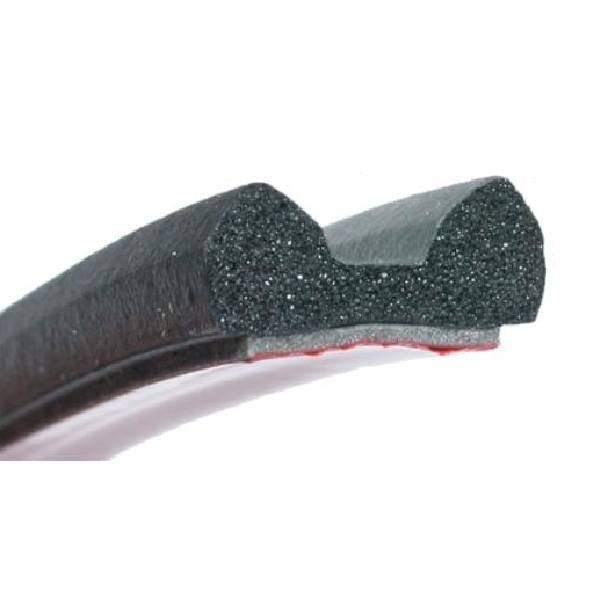 Hood to Cowl Sponge Rubber Weatherstrip with Peel-N-Stick