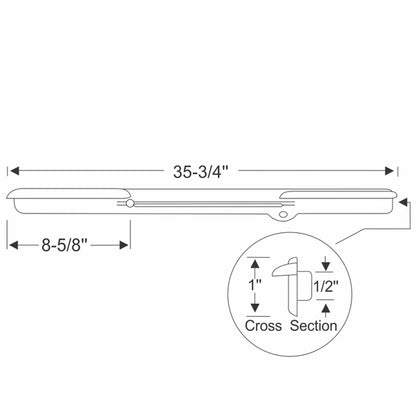 Front Door Vent Window Weatherstrips