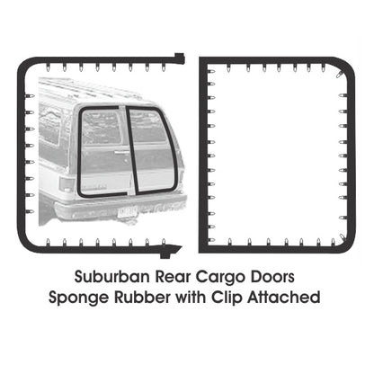 Rear Cargo Door Weatherstrips